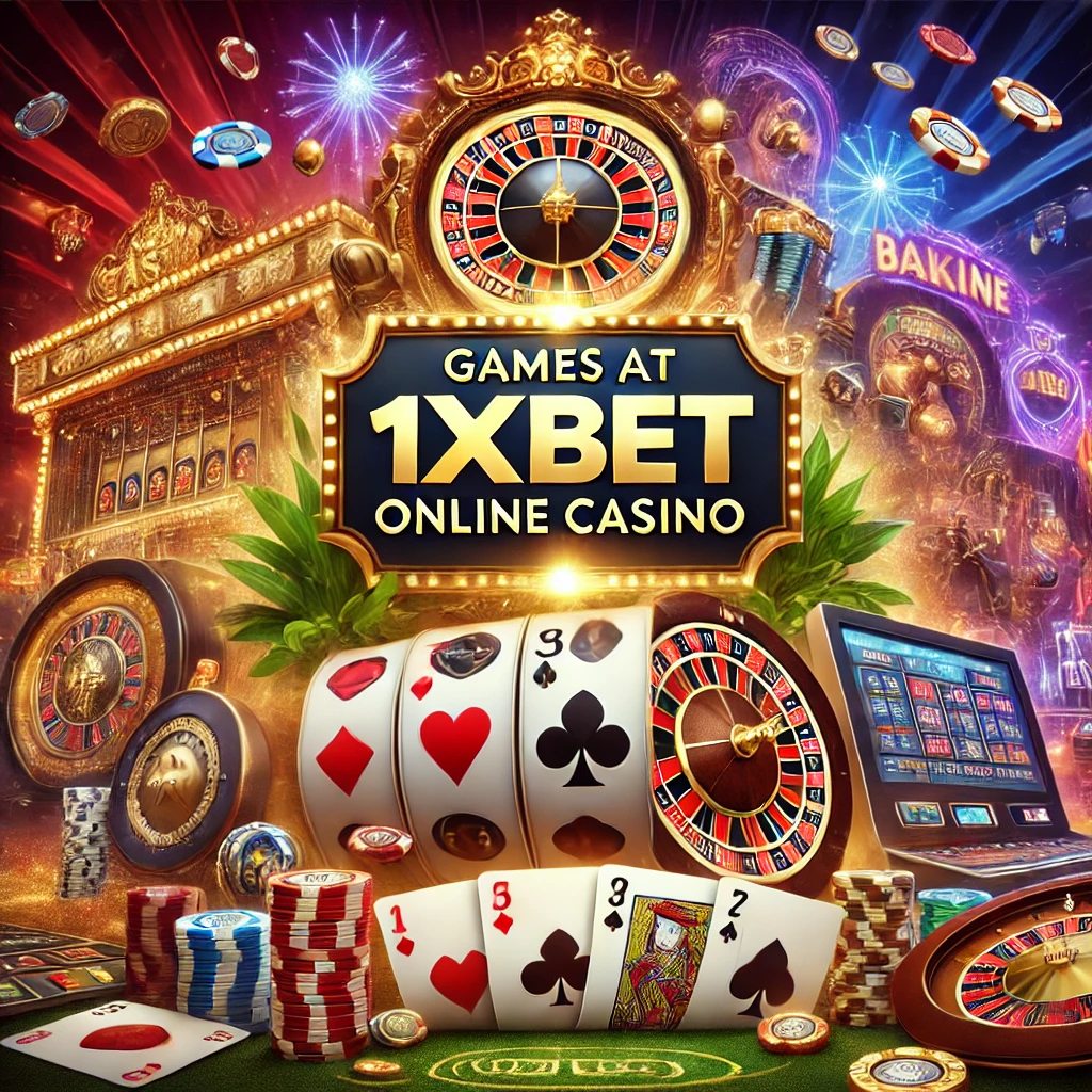 Games at 1xbet online casino